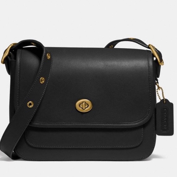 coach glovetanned leather rambler crossbody